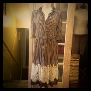 Vinatge 1970s secretary dress
